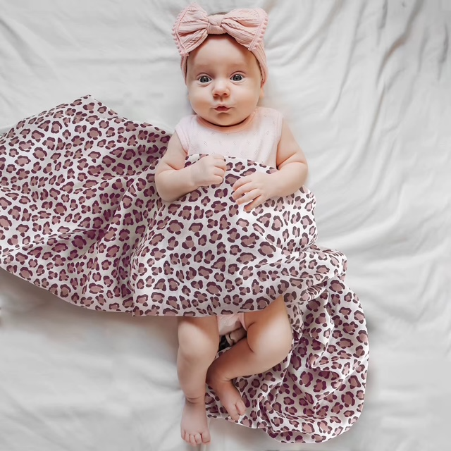 Bamboo Muslin Baby Swaddles