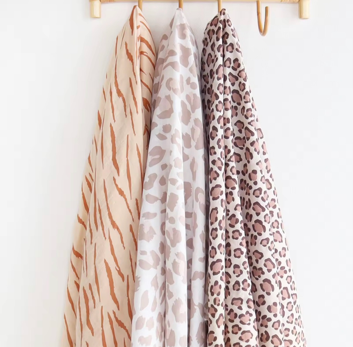 Bamboo Muslin Baby Swaddles