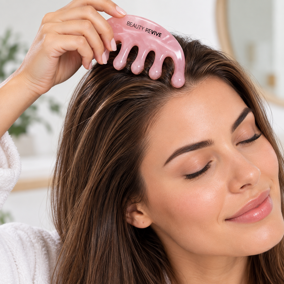 Resin Gua Sha Massage Comb