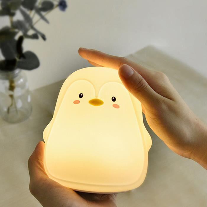 Penguin Silicone Night Light for Kids